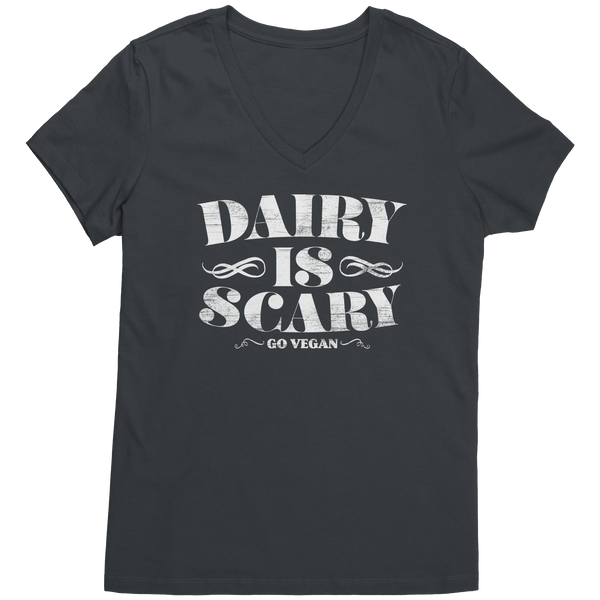 Dairy_Is_Scary_V-Neck_Shirt_Womens_Charcoal_Mockup.png